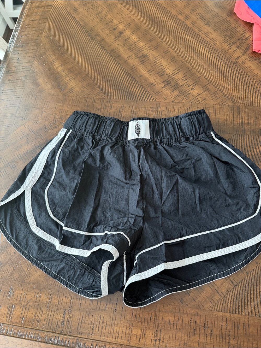 Free people movement varsity blues shorts
